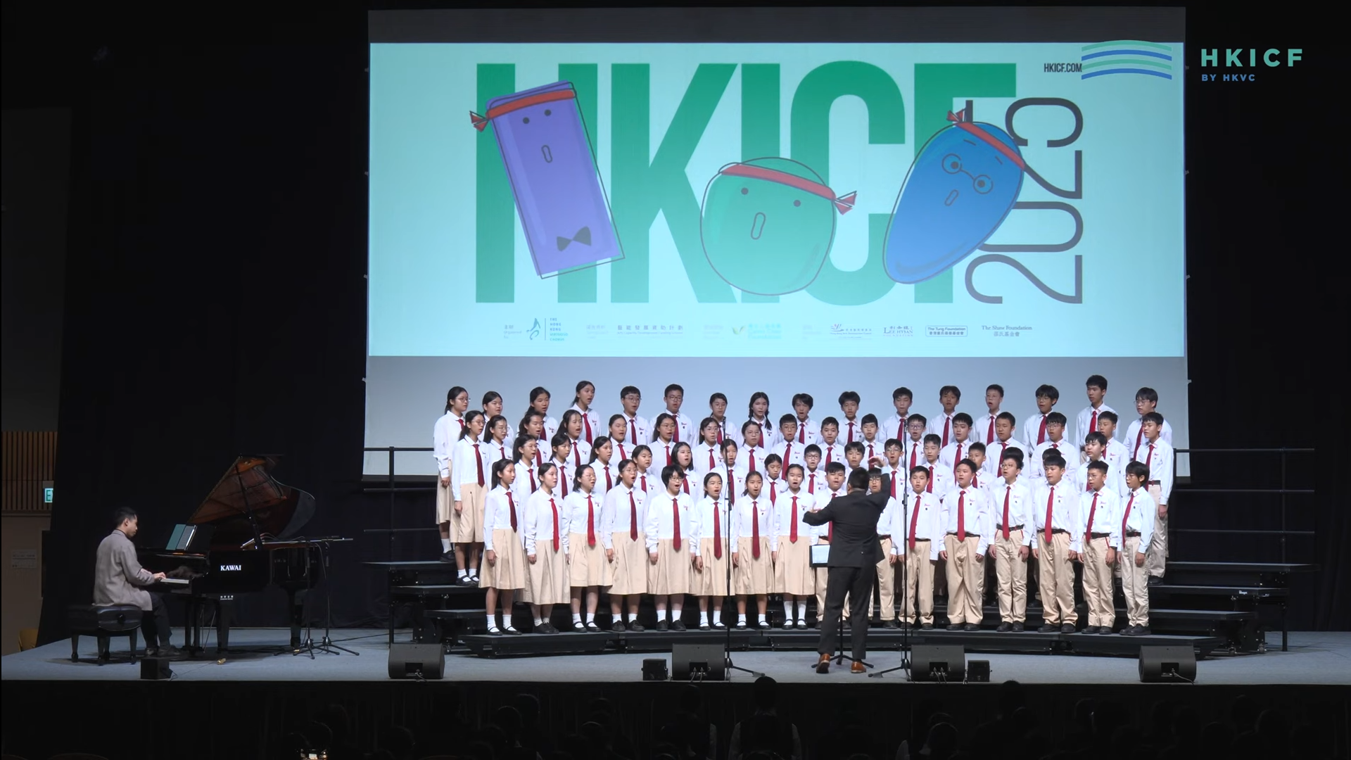 HKICF 比賽暨大師班 佛教覺光法師中學合唱團