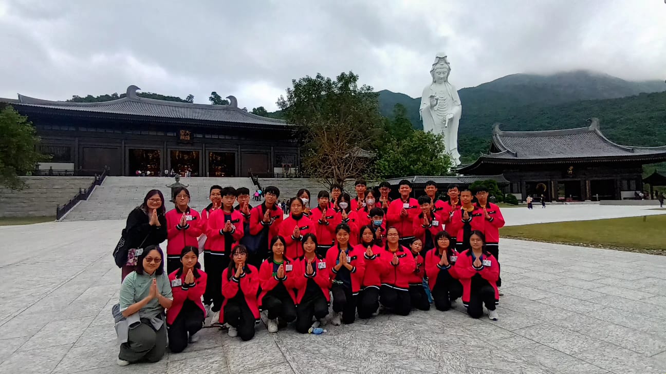 跨學科活動：初中佛學科歷史科帶領2B同學參訪慈山寺，尋找犍陀羅21.11.2024